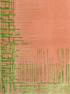 Ensemble de tapis en laine nouée à la main au design moderne Noeuds élégants et motifs abstraits Tapis élégant et contemporain - Product Image 2