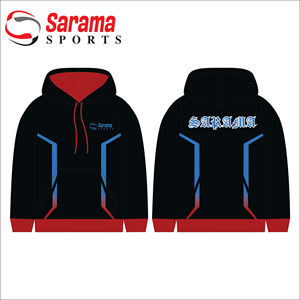 Sudadera con capucha extragrande personalizada para hombre, sudadera de chándal de longitud larga con logotipo de rendimiento 3D, técnica de sublimación impermeable bordada - Product Image 3