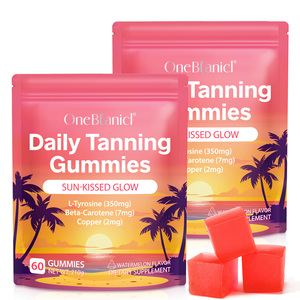 Gomitas Bronceadoras OneBtanicl, Soporte para una Piel Bronceada con el Sol, Potenciador de Bronceado Interior y Exterior, Suplemento de Belleza para un Bronceado Natural - Product Image 6