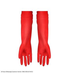 Gants de nettoyage en caoutchouc Gant de vaisselle de cuisine imperméable réutilisable - Product Image 3