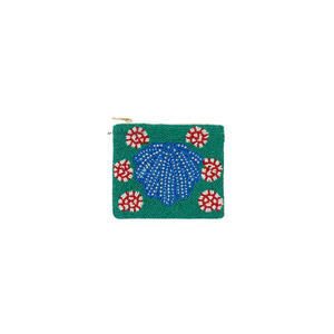 Latest 2026 Summer Octopus Beaded <b>Coin</b> Purse Handmade Beaded Beach Themed Durable Quality Custom Made Wholesale Zipper Compact - Product Image 4