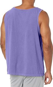 Camiseta sin mangas de algodón orgánico 100% de alta calidad para hombre, ecológica y profesional, hecha en Pakistán al por mayor - Product Image 2