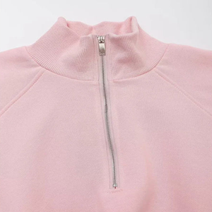 Sudadera con Capucha de Algodón Grueso con Estampado de Letras Bordadas, Estilo Informal, Talla Grande para Mujer, Diseño Personalizado - Product Image 3