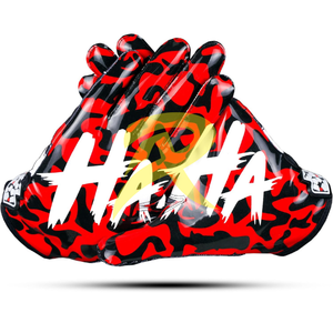 Wholesale Comfortable Leather American Football Gloves with Custom Design <b>Sticky</b> Silicon Palm Goalkeeper Gloves - Product Image 5