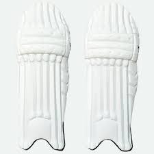Protectores duraderos blancos para las piernas de cricket para todos los niveles - Product Image 2