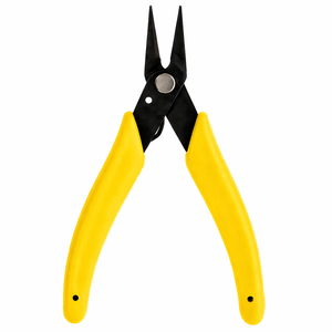 LUMINEX IMPEX Precision Flat Nose Pliers Jewelry Tool Smooth Jaw Wire Forming Bending Professional <b>Beading</b> Hand Tool <b>Plastic</b> DIY - Product Image 4