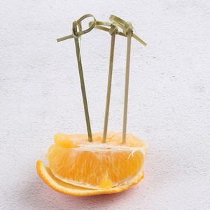 Bâton de pique en bambou unique pour gâteau, sandwich aux fruits, décoration, fournitures de fête, brochette écologique, bâton de cure-dents - Product Image 3