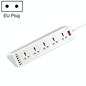 LDNIO SC10610 30W 10+6 Ports <b>Fast</b> <b>Charging</b> EU <b>Plug</b> Travel Adapter for Home Office Use - Product Image 1