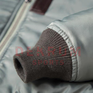 Blouson bombardier personnalisé vente en gros nouveau design blouson bombardier en Offre Spéciale nouvelle arrivée blouson bombardier pour hommes - Product Image 6