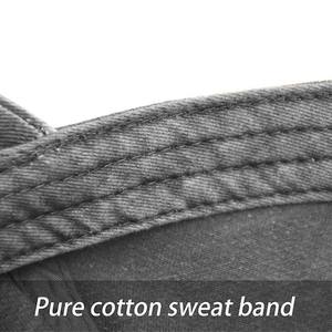 Gorra de béisbol deportiva Vintage de alta calidad, gorra de papá de 6 paneles, logotipo bordado personalizado, gorra de camionero desgastada lavada, deportiva ajustable - Product Image 4