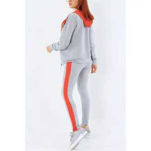 2025 Logo personnalisé femmes Vintage Y2k en détresse broderie Patch pantalons de survêtement et sweat à capuche ensemble sport survêtement femmes 2 pièces ensemble - Product Image 3