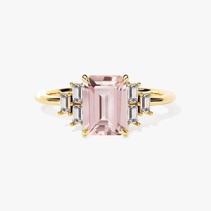 Anillo de Plata de Ley 925 con Cuarzo Rosa, Estilo Boho, Joyería Hecha a Mano, Regalo para Mujer, Boda y Fiesta - Product Image 2