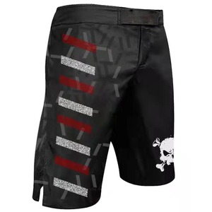 Short MMA à sublimation personnalisée haut confort pour la gymnastique Karaté Jiu Jitsu BJJ Kickboxing Muay Thai Fight Sports-Modèle de vêtements de sport - Product Image 6