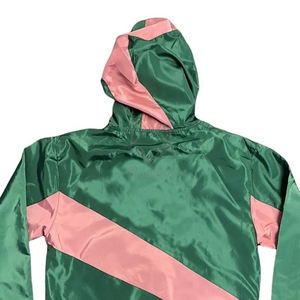 Jersey cortavientos liso de nailon personalizado para hombre, chaqueta informal impermeable a prueba de viento de marca Vintage 2023 para ropa de otoño y verano - Product Image 2