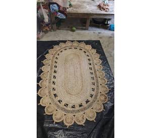 Handmade Reversible Natural Jute <b>Indoor</b> <b>Door</b> <b>Mat</b> Hand Woven Rag Rug for Home Decoration <b>Indoor</b> <b>Mats</b> Reversible Floor <b>Mat</b> Apparel - Product Image 1