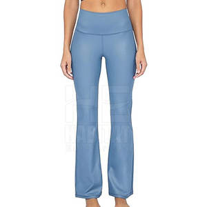 Pantalones de Cuero Elegantes para Mujer, Ajustados, de Cintura Alta, Suaves, de Cuero Genuino, Pantalones de Cuero a la Moda para Mujer - Product Image 2