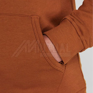 Venta al por mayor de sudaderas con capucha de diseño personalizado de los hombres de la mejor calidad 100% algodón patrón sólido de moda para la temporada de otoño - Product Image 5