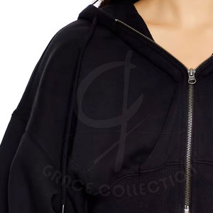 Sudadera con Capucha de Verano de Alta Calidad con Diseño de Cremallera, 100% Algodón, Personalizable, de Secado Rápido - Product Image 3
