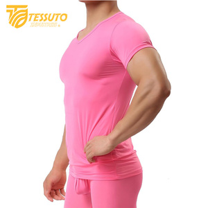 Men's Lightweight Summer <b>Compression</b> T-Shirt-Gym Running Yoga & Fitness Active Wear with Quick Dry & Breathable Features - Product Image 2
