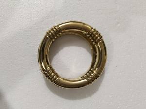 Brass <b>Ring</b> Door Knocker <b>Life</b> Saver Tube - Product Image 2