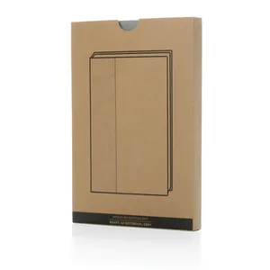 Carnet A5 en RPET Kraft, certifié GRS, articles promotionnels durables - Product Image 5