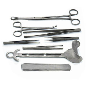 Set Basic Laparotomy Gynecological and Obstetrical Surgical Instruments <b>Box</b> Laparotomy Set - Product Image 3