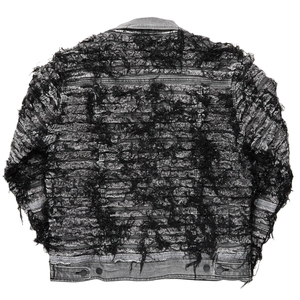 Wholesale Clothing Manufacturer <b>Men's</b> Distressed <b>Denim</b> <b>Jacket</b> Factory Made New Fashion <b>Men</b> <b>Denim</b> <b>Jacket</b> - Product Image 6
