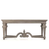 Meubles de maison rustiques en pin blanc recyclé, style campagnard français, vintage, rétro, industriel, en bois massif, pliables, personnalisables, pour l'extérieur