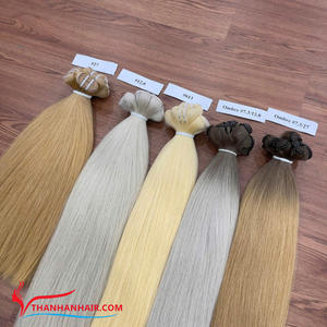 Extensiones de Cabello Humano Vietnamita de Doble Trama, Colores Premium para Peluquería, Cabello Suave y Sedoso - Product Image 4