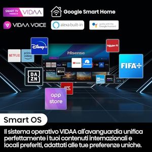 Téléviseur intelligent capacitif 65 pouces 4K Ultra HD 120 Hz 65U1 avec tuner audio, mode jeu et écran tactile - Product Image 3