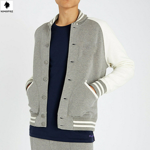 แจ็กเก็ตขนสัตว์ที่มีคุณภาพสูงสำหรับผู้ชาย, เสื้อคอตั้งสวมใส่สบายกันลมกันลมในฤดูหนาวน้ำหนักเบา - Product Image 4