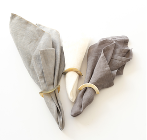 แหวนรองผ้าเช็ดปากเขาควายปรับแต่งได้ - Product Image 1