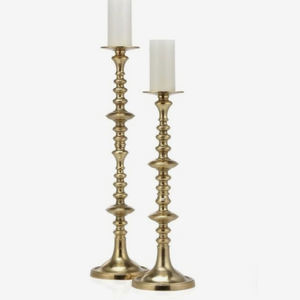 Set 3 Cast Aluminum Vintage <b>Gold</b> <b>Candle</b> Stand Christmas Eco-Friendly Home Wedding Event Tabletop Lighting Decoration - Product Image 4