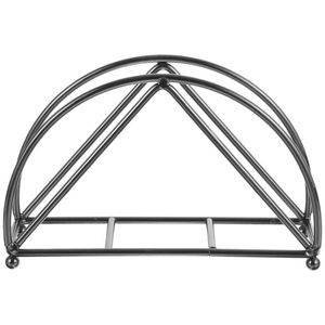 Servilletero de mesa para restaurante de boda, dispensador de pañuelos de Metal negro de gran calidad, servilletero de diseño moderno a buen precio - Product Image 4