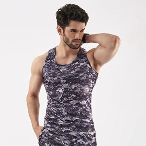 Best Selling <b>Men</b> Tank Top Premium Cotton Polyester Fabric Gym Wear Sleeveless Top - Product Image 6
