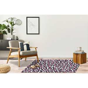 Tapis imprimé à motifs animaliers pour le bureau, le salon et la décoration de mariage, tapis fin non tissé - Product Image 2