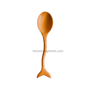 Cuillère en bois d'acacia naturel de qualité supérieure, outils de cuisine uniques, cuillère pour accessoires de cuisine, fabricant vietnamien, vente en gros - Product Image 3