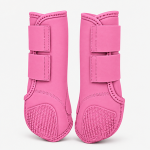Protège-jambes en néoprène de qualité supérieure pour chevaux, protections pour les jambes des chevaux pour l'équitation, la course, le saut d'obstacles, l'entraînement et les soins en écurie - Product Image 2