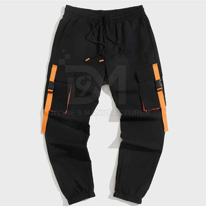 กางเกงคาร์โก้ผู้ชายน้ำหนักเบาระบายอากาศได้ดีแห้งเร็วเสื้อผ้าฝ้าย100% สวมใส่สบายดีไซน์ล่าสุด - Product Image 1