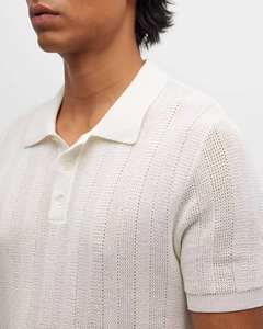 Último diseño personalizado Color Logo manga corta Venta caliente tendencia secado rápido 100% algodón tejido Polo camiseta para hombres - Product Image 4