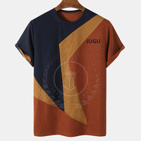 Camiseta de Cuello Alto para Hombre, Tejida, de Poliéster/Algodón, Personalizada, de Secado Rápido, al Por Mayor, Precio Bajo, Alta Calidad, Superventas