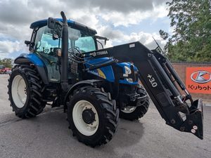 Alto rendimiento NEW HOLLANDs TS100A DELTA Tractor agrícola Calidad Tractor de ruedas usado con motor de motor - Product Image 5