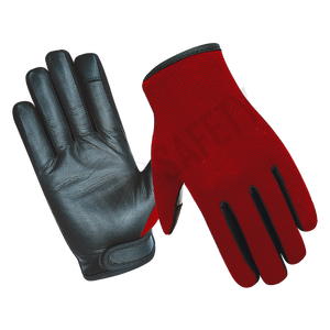 Guantes de conductores de cuero de cabra genuino Nappa de alta calidad Pantalla táctil Compatible Seguridad en el trabajo Protección de manos de moda - Product Image 6