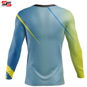 Calidad superior Último diseño Sublimación Hombres Camo Manga corta Rash Guard Camisas de compresión Venta al por mayor ODM personalizado - Product Image 2