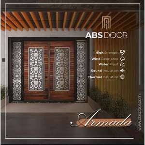ABSDOOR ARMADA Porte de sécurité de luxe en acier inoxydable, isolation thermique et acoustique de qualité supérieure, villas Turquie - Product Image 2