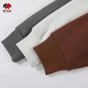 Sudadera con capucha con bolsillo frontal y logotipo personalizado para hombre, tejido de algodón y poliéster polar, transpirable, ajuste Regular - Product Image 4