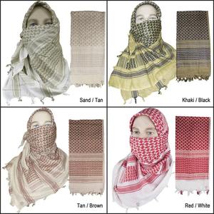 Premium Arabic Scarf Cotton Shemagh Keffiyeh Tactical Headgear Saudi Yemeni Shemagh Arab Scarf - Product Image 6