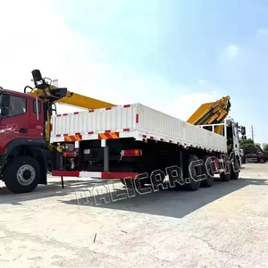 China Shacman 8x4 16 Tonnen Knickarm-LKW mit Kran Hydraulischer Mobilkran-LKW - Product Image 5