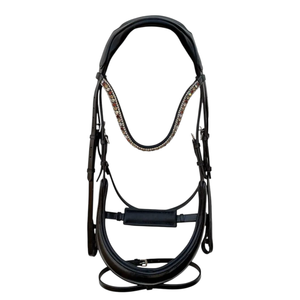 Adiba หนังม้าพรีเมี่ยมตามสั่งจากต่างประเทศเข็มขัดรัดเอวแบบคริสตัลขอบกว้างสำหรับคอปกขนาดเต็ม - Product Image 2