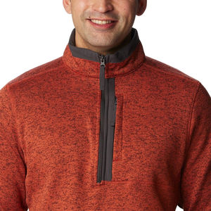 Nueva ropa de invierno para hombre, sudadera con media cremallera/ligera, nueva y elegante sudadera de moda con media cremallera para hombre, OEM personalizado - Product Image 3